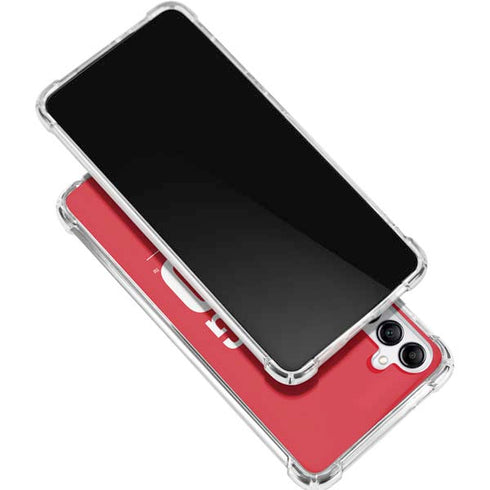 University of Nebraska Go Big Red Galaxy A15 5G Clear Case